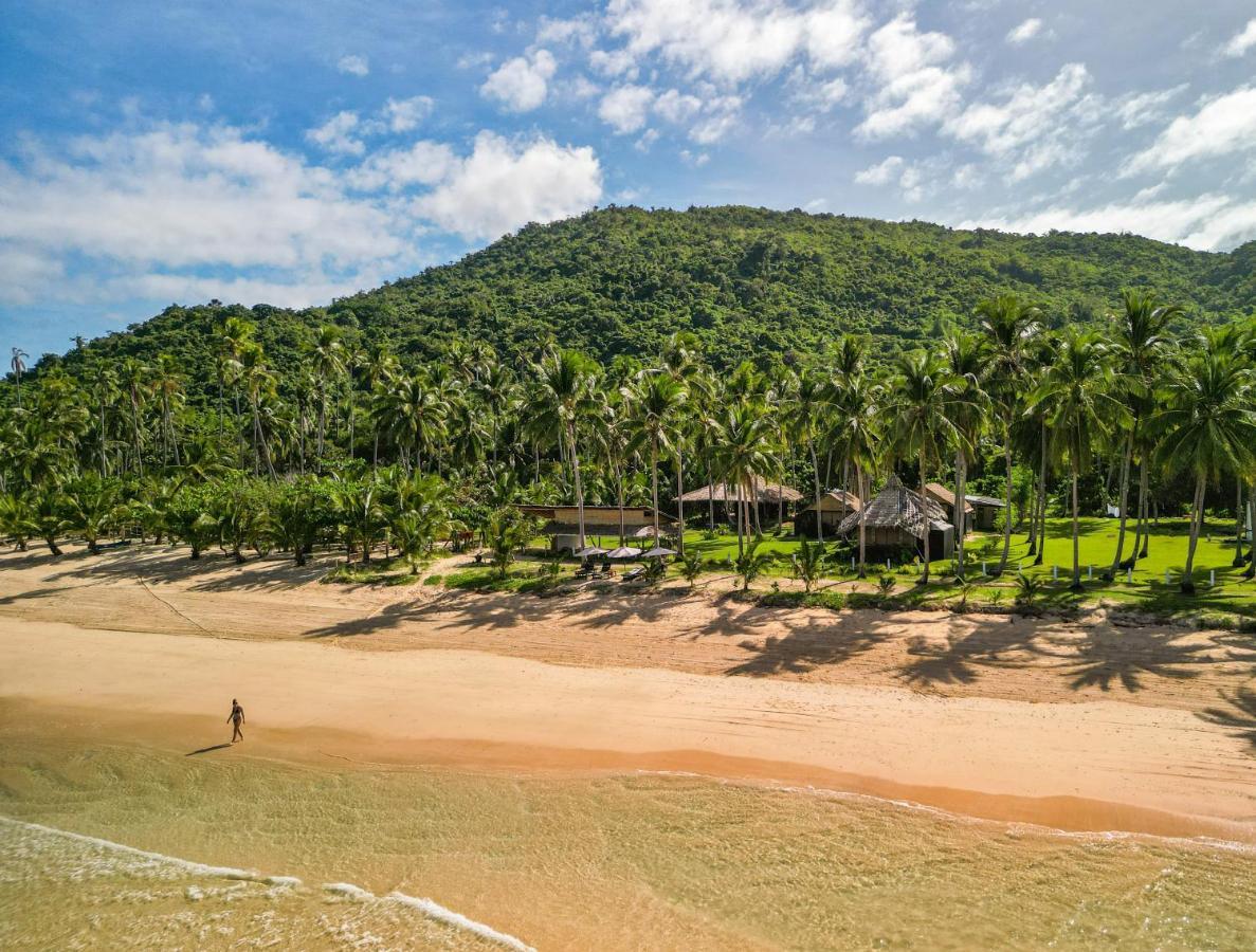 Eco Sanctuaries Nature Lodge Nacpan Beach, El Nido Buitenkant foto