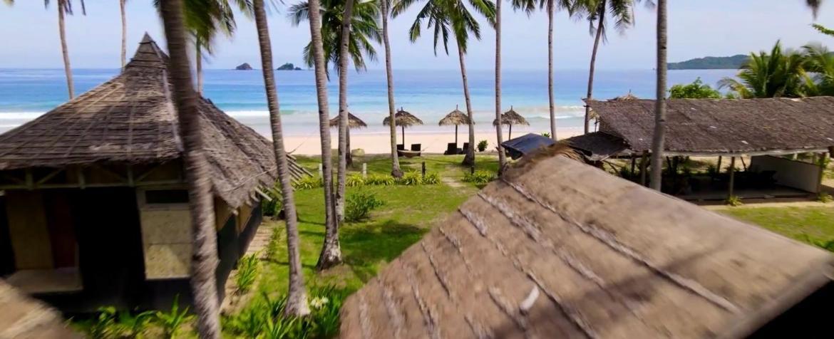 Eco Sanctuaries Nature Lodge Nacpan Beach, El Nido Buitenkant foto