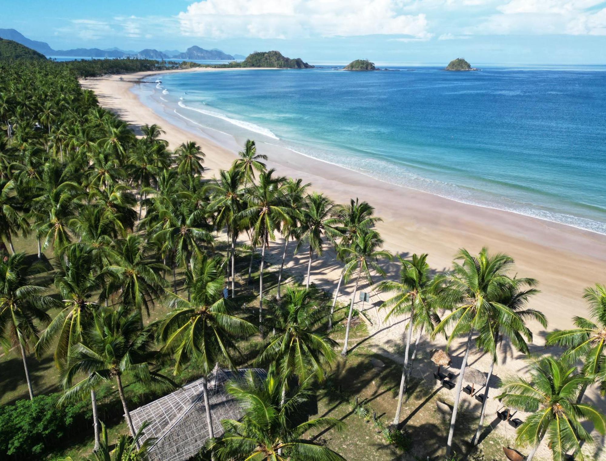 Eco Sanctuaries Nature Lodge Nacpan Beach, El Nido Buitenkant foto